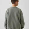 Kids Vintagesoft Relaxed Crewneck Pocket Sweatshirt