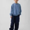 Kids Vintagesoft Relaxed Crewneck Pocket Sweatshirt