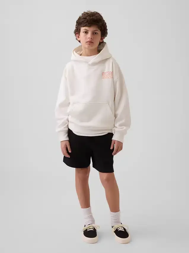Kids Vintagesoft Relaxed Graphic Hoodie