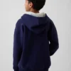 Kids Vintagesoft Relaxed Henley Hoodie