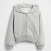 Kids Vintagesoft Relaxed Lace-Trim Zip Hoodie