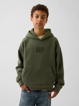 Kids Vintagesoft Relaxed Logo Hoodie