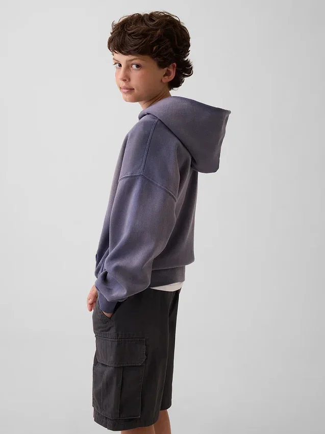 Kids Vintagesoft Relaxed Logo Hoodie