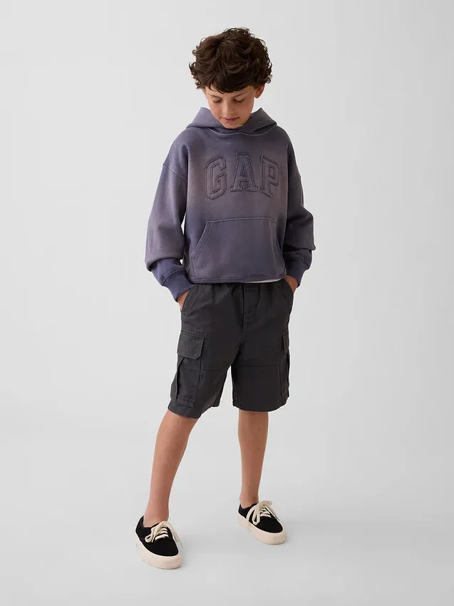 Kids Vintagesoft Relaxed Logo Hoodie