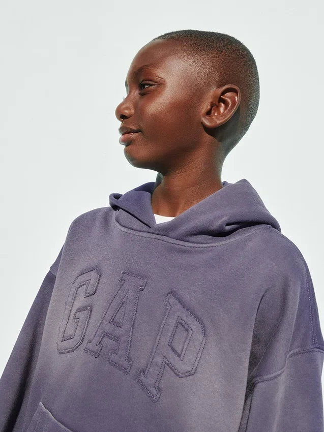 Kids Vintagesoft Relaxed Logo Hoodie