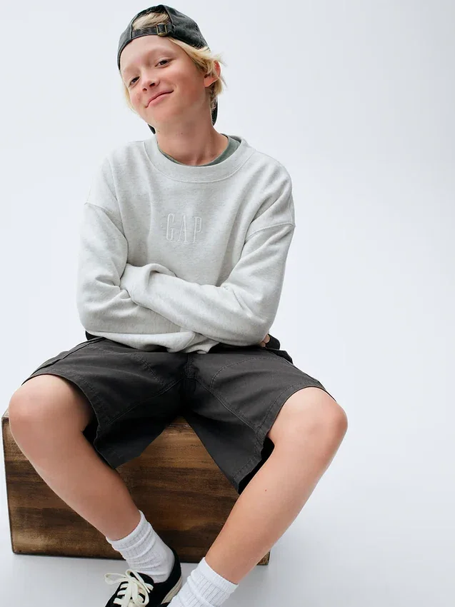 Kids Vintagesoft Relaxed Logo Sweatshirt