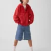 Kids Vintagesoft Relaxed Logo Zip Hoodie