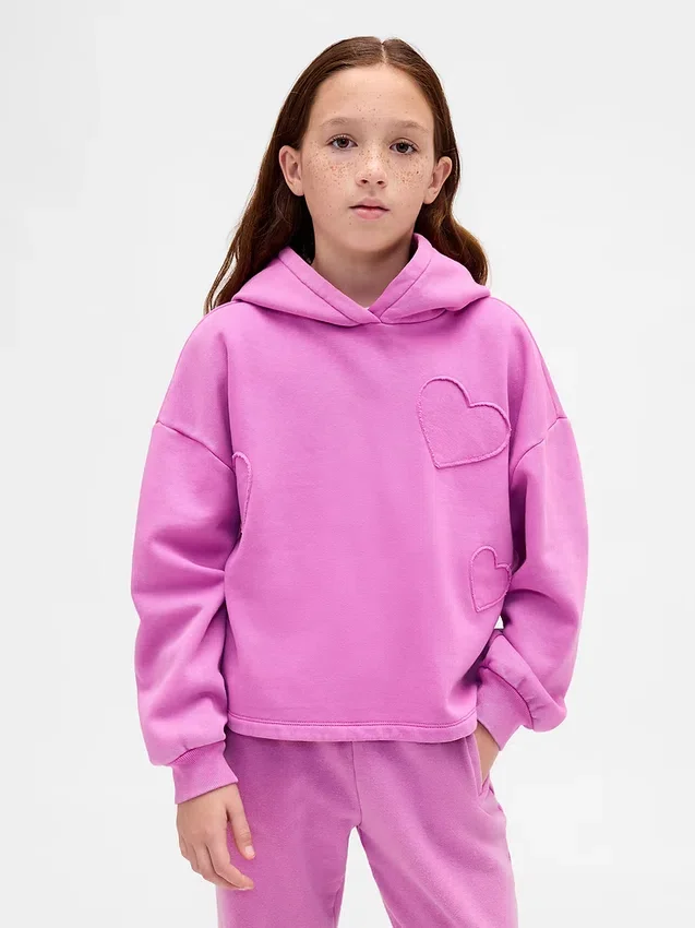 Kids Vintagesoft Relaxed Patch Hoodie