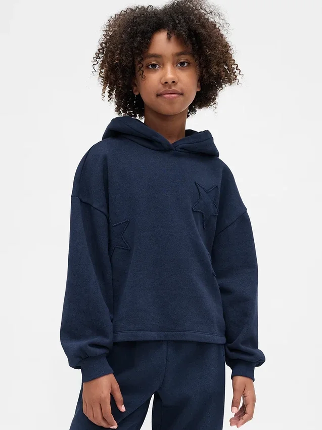 Kids Vintagesoft Relaxed Patch Hoodie