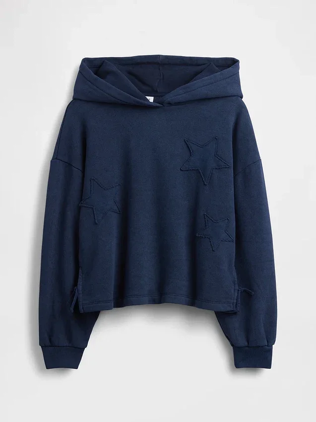Kids Vintagesoft Relaxed Patch Hoodie