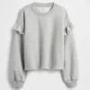 Kids Vintagesoft Ruffle Sweatshirt
