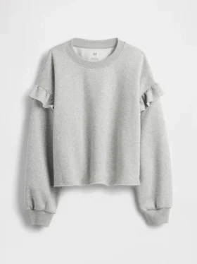 Kids Vintagesoft Ruffle Sweatshirt