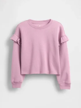 Kids Vintagesoft Ruffle Sweatshirt
