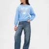 Kids Vintagesoft Squishmallow Logo Sweatshirt