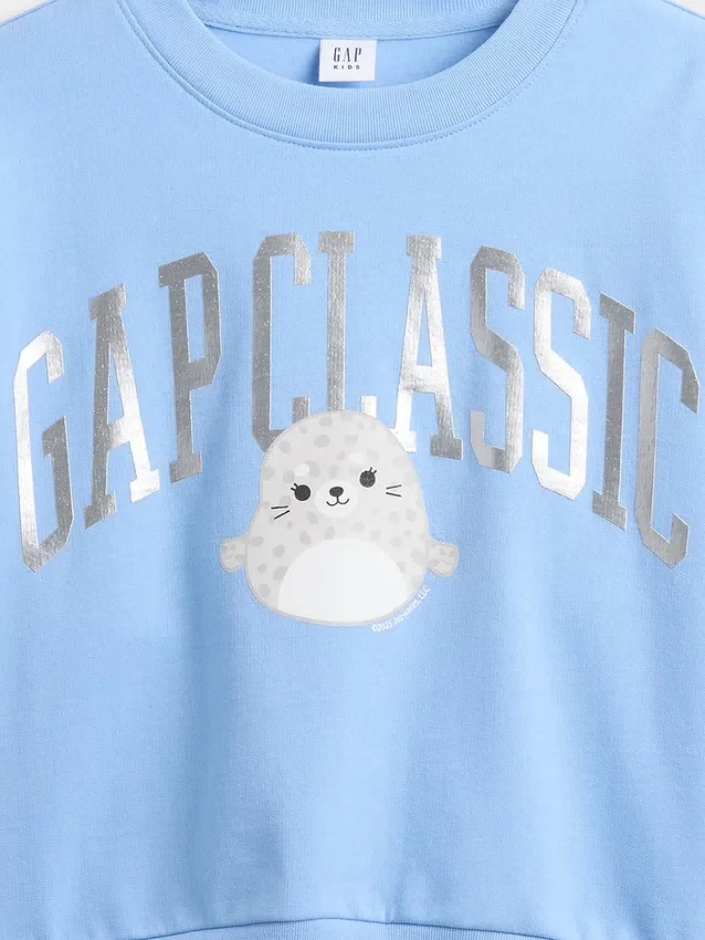 Kids Vintagesoft Squishmallow Logo Sweatshirt