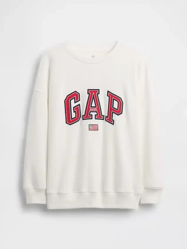 Kids Vintagesoft Terry Oversized Graphic Sweatshirt