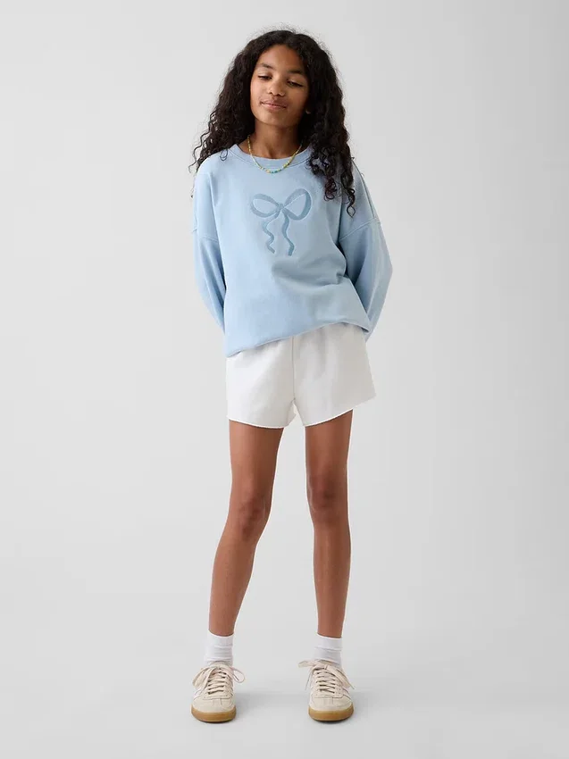 Kids Vintagesoft Terry Oversized Graphic Sweatshirt