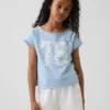 Kids Vintagesoft Terry Raglan Graphic Sweatshirt