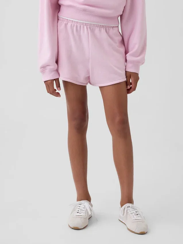 Kids Vintagesoft Terry Relaxed Dolphin Shorts