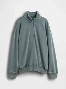 Kids Vintagesoft Terry Relaxed Half-Zip Pullover