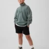 Kids Vintagesoft Terry Relaxed Half-Zip Pullover