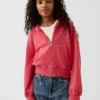 Kids Vintagesoft Terry Wedge Zip Hoodie