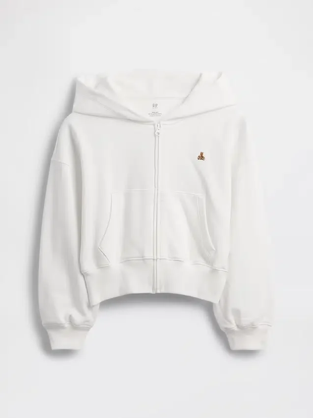 Kids Vintagesoft Terry Wedge Zip Hoodie
