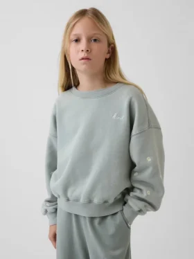 Kids Vintagesoft Wedge Crewneck Sweatshirt