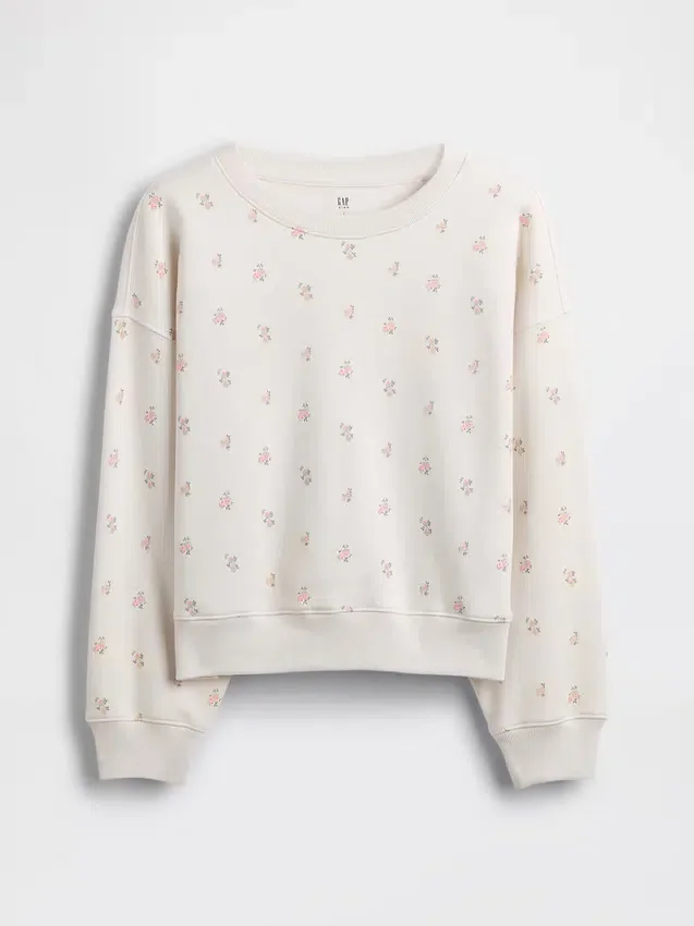 Kids Vintagesoft Wedge Crewneck Sweatshirt