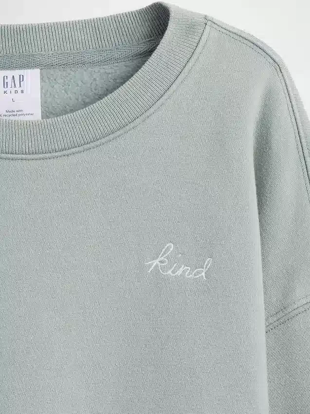 Kids Vintagesoft Wedge Crewneck Sweatshirt