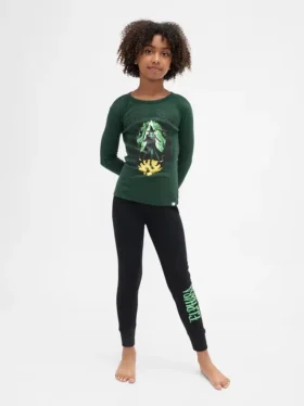 Kids Wicked Organic Brushed Cotton Pj Set