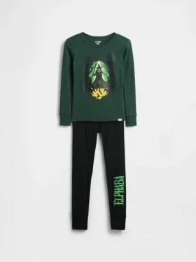 Kids Wicked Organic Brushed Cotton Pj Set