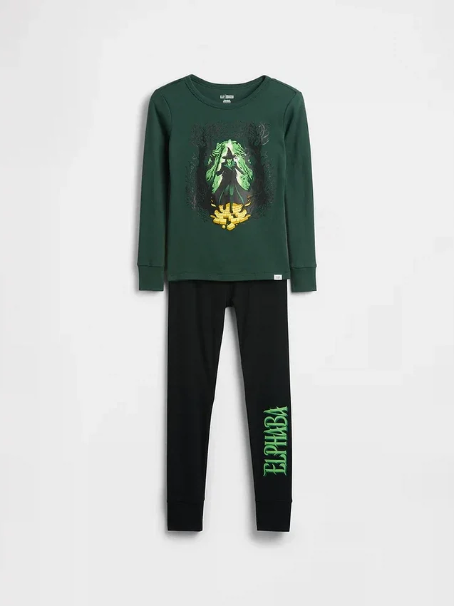 Kids Wicked Organic Brushed Cotton Pj Set
