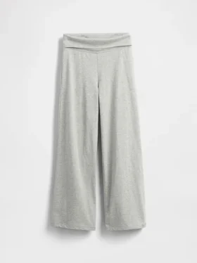 Kids Wide-Leg Foldover Leggings