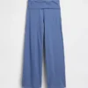 Kids Wide-Leg Foldover Leggings