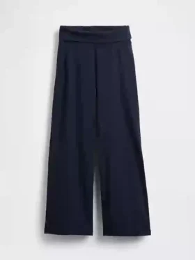 Kids Wide-Leg Foldover Leggings