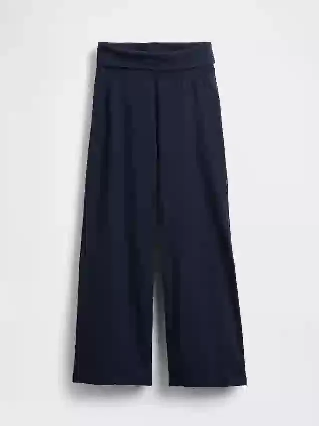 Kids Wide-Leg Foldover Leggings