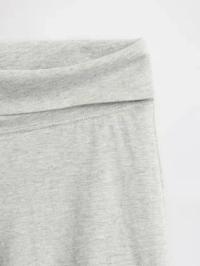 Kids Wide-Leg Foldover Leggings