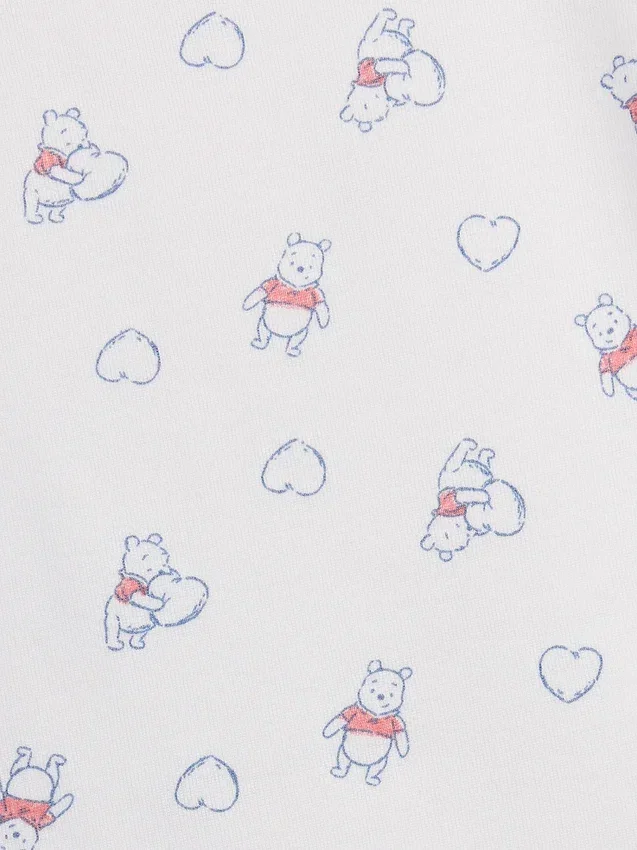 Kids Winnie the Pooh Organic Brushed Cotton Pj Short Set
