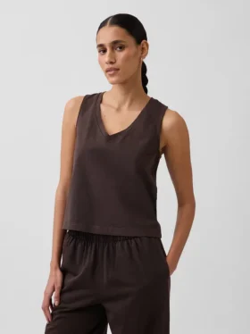 Knit Crop Tank Top