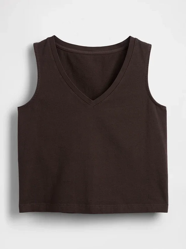 Knit Crop Tank Top