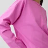 Knit Oversized Crop T-Shirt