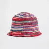 Knit Stripe Bucket Hat