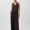 Knit Wide-Leg Pants