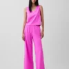 Knit Wide-Leg Pants