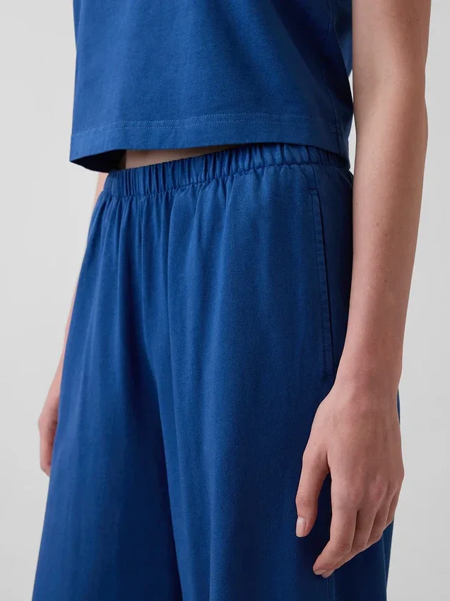 Knit Wide-Leg Pants