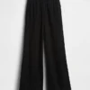 Knit Wide-Leg Pants