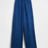 Knit Wide-Leg Pants