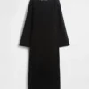 Lace Bell-Sleeve Maxi Dress