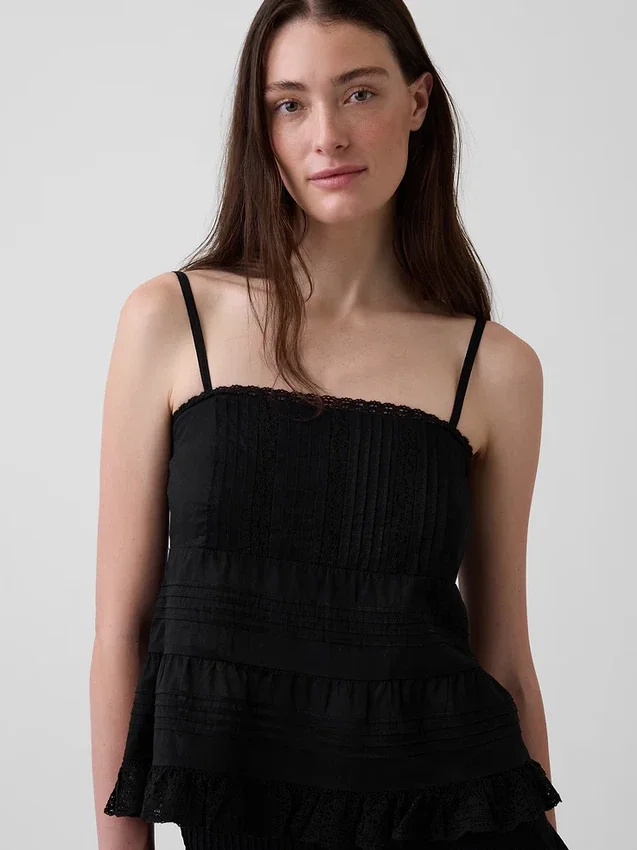 Lace-Trim Cami